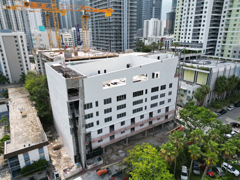 Brickell World School: Architectural Coating & Refinish